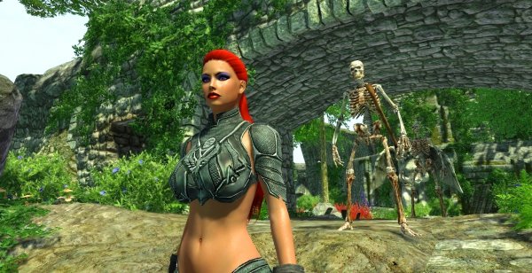 Иногда, из развалин Шэйла выходила не одна..