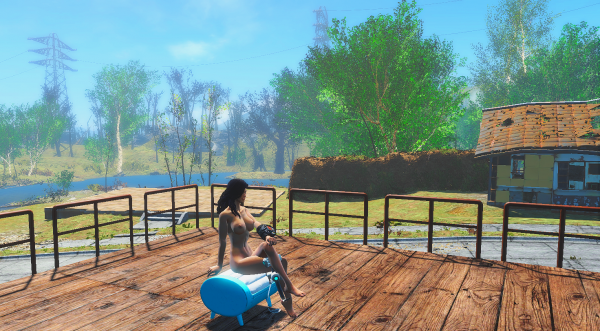 Алиса загорает на курорте - Сэнкчуари