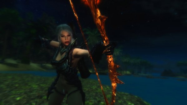 Стрельба у Фалмерки развита неплохо..