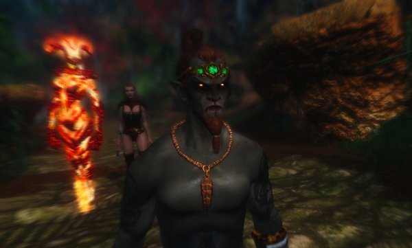 Дарквам взял с собой на подработку Модну,