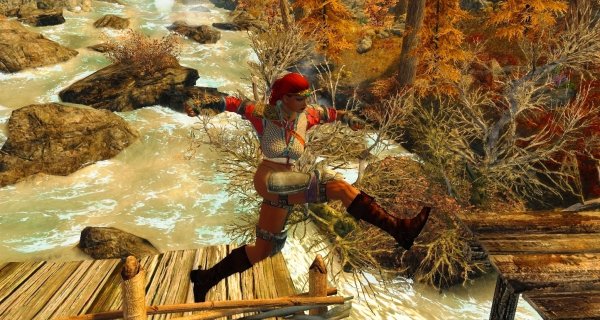 Шэйла уже бежит за новой сборкой на Enderal