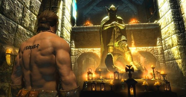 Фалос, в храме Талоса. (из давних скринов)