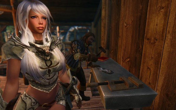 Тяжкий труд у кузнеца...