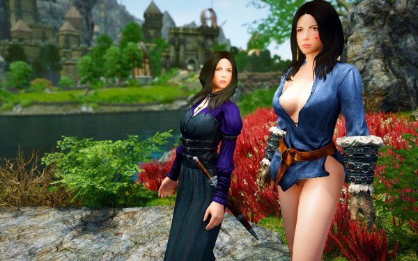 Перетягиваю Эндеральцев в Скайрим