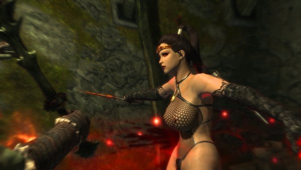 Какая то из моих героинь - в бою..