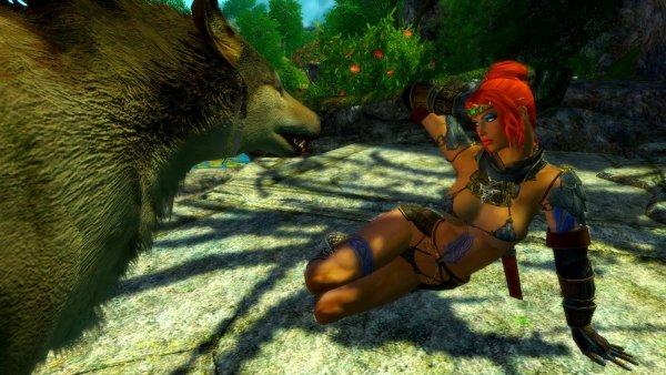 Шэйла и волк - сказка продолжается ;)