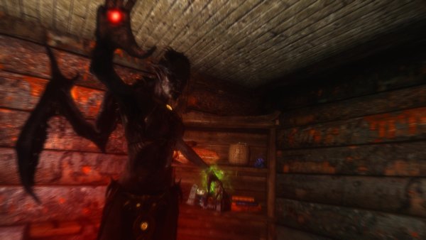 Велена в образе озверевшем..