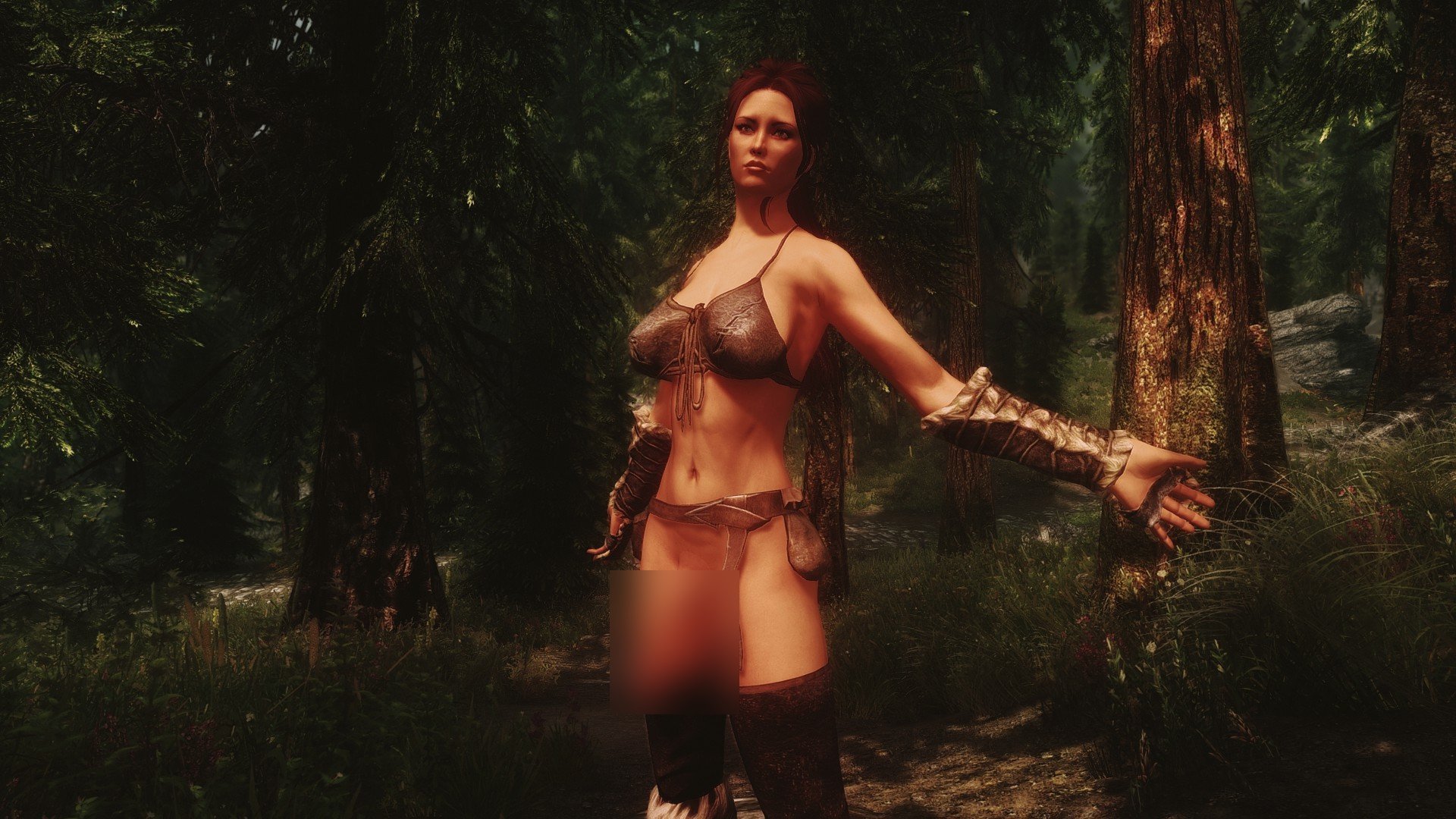 SoS - High Poly Futanari Addon + Bodyslide Files  SE и LE Rus