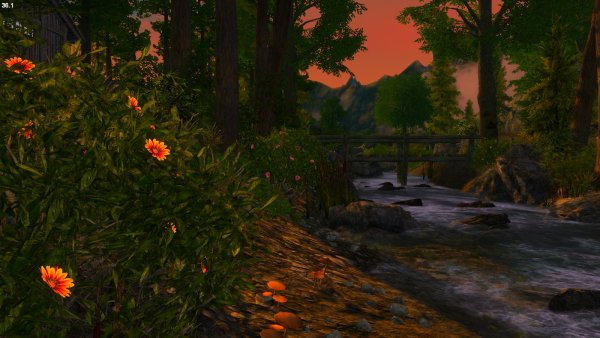 Вечерний пейзаж. Эндерал