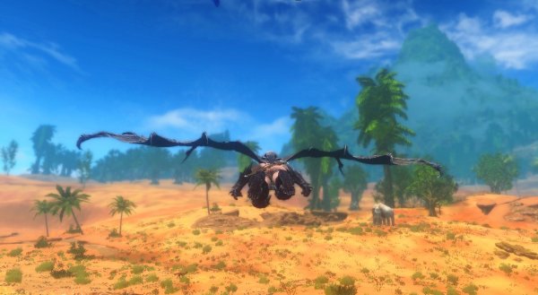 Фалмерка выпила зелье, и.. Полетела.