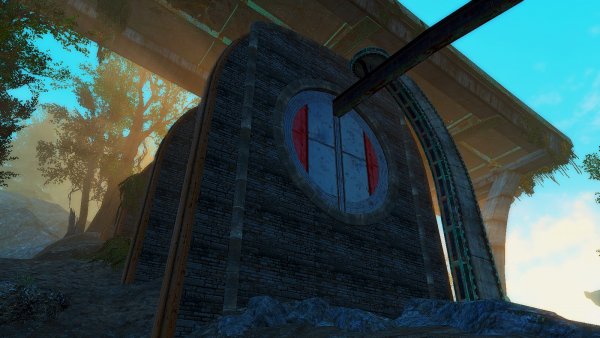 Вход в Ядер-мир метро монорельса. Fallout4