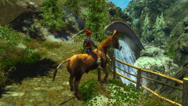 Шэйла и осёл. Enderal