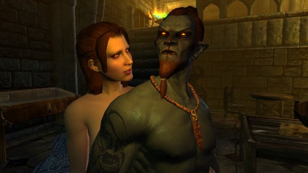 Дарквам - даа, сделай ка мне массаж спины..