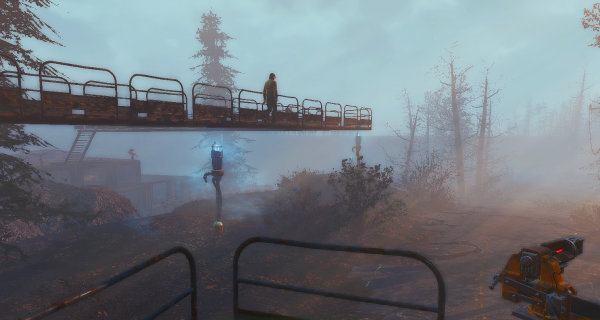 Чего только не строила, в Fallout4..
