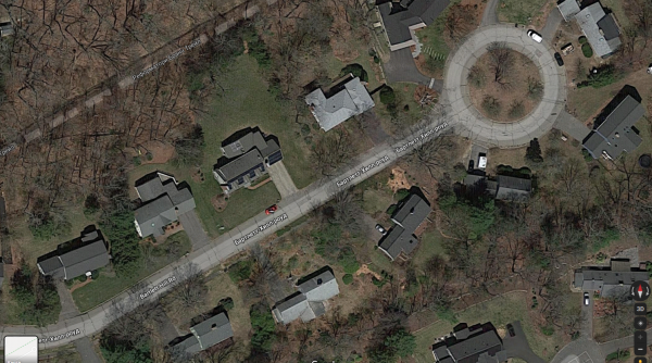 Сенкчуари. Спутниковая карта.