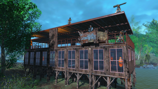 Постройка рядом с Сэнкчуари. Fallout4