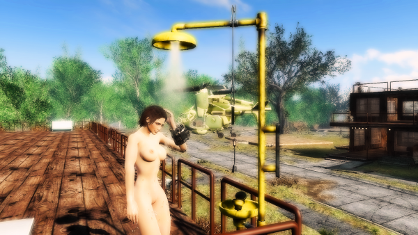 В Сэнкчуари. Скрин 2018 года. Fallout4