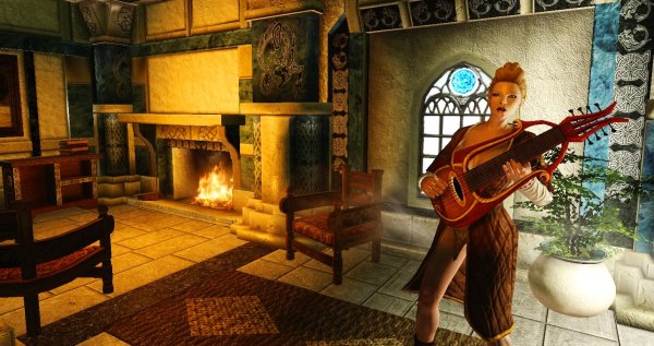 В богатых домах живая музыка.. Enderal