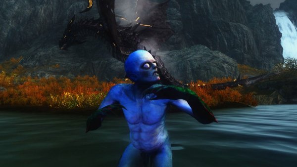 Утопец с драконом - трепещут..