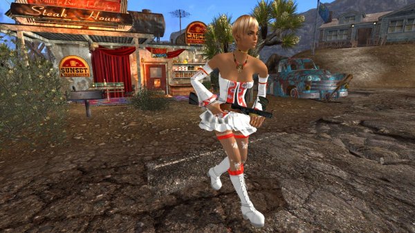 Наряд - сбежавшей невесты )) New Vegas