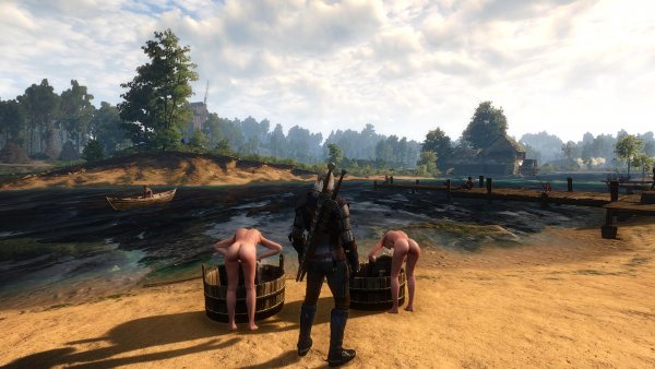 witcher3 чем может помочь большой и сильный мужчина?