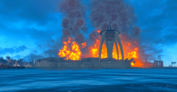 Долго горел "баклажан" Братства! Fallout-4