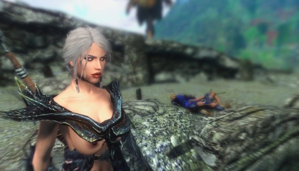 Фалмерка всех очаровала, до смерти. Скайрим