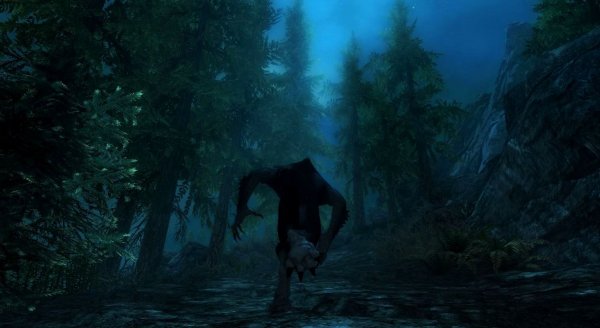 Бегущий в ночи зверь.. Skyrim SE
