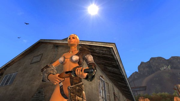 В Новом Вегасе погода не всегда..