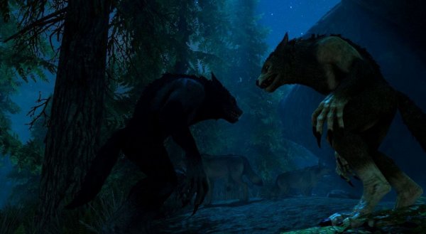 Фалос зашёл к друзьям.  ;) Skyrim SE