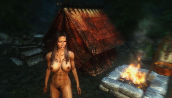 Велена разбила лагерь. SkyrimLE