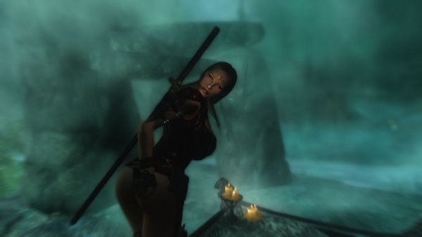 Velena в древней гробнице. Skyrim LE