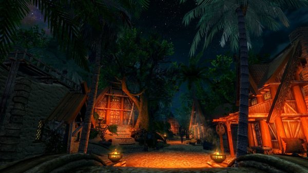 Ночной Вайтран. SkyrimLE (Тропики 4.0)