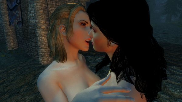 Нежности.. :)  SkyrimLE (4.0 сборка)