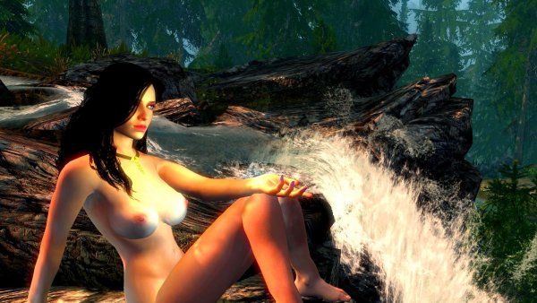 Йен тренирует магию стихий.. SLE (4.0 сборка)