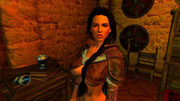 Рия, которая недавно убила бедного медведя.