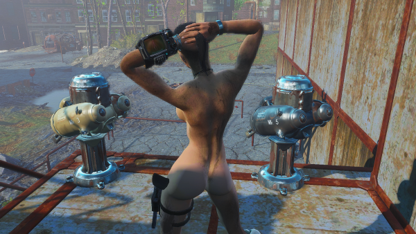 Ева в неподступном форте..  Fallout4