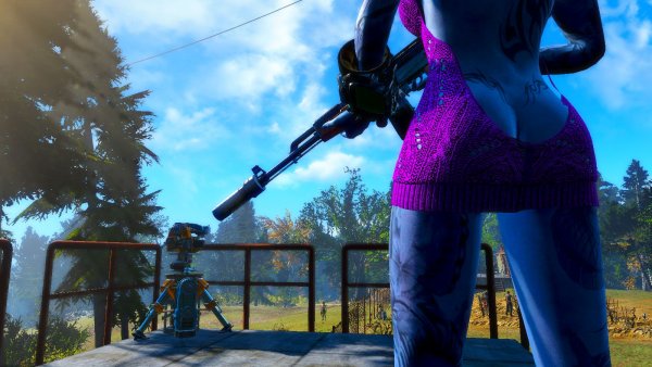 На страже поселения.. Fallout4