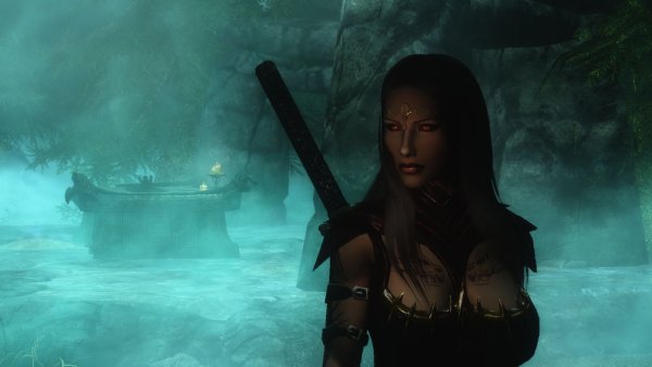 Velena в древней гробнице. SkyrimLE