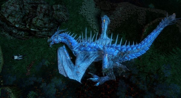 Ледяной дракон - самый легкий противник из драконов