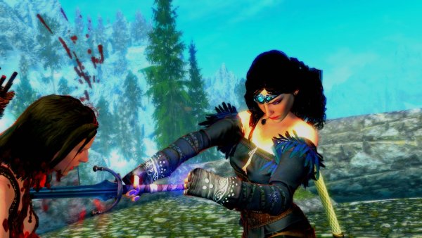 Йеннифер проткнула бандитку.. (сборка 6.0)