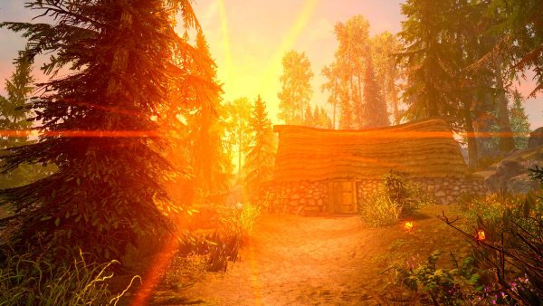 Хижина в лесу Фолкрита.. (сборка 6.0 ЛЕТО)