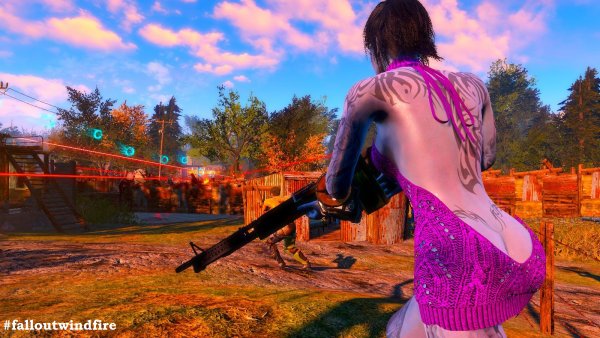 В Картри-Кроссиинг - жаркий день! Fallout4