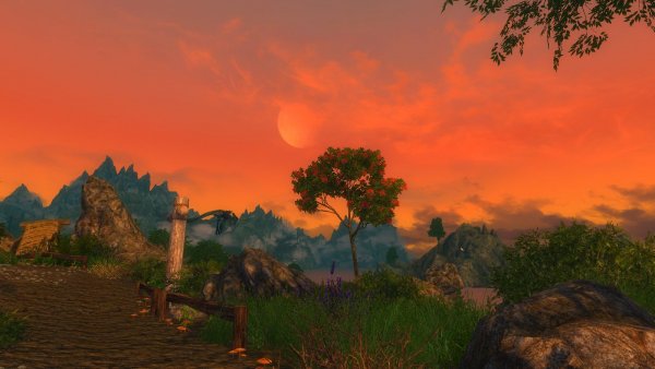 Вечерний пейзаж в Enderal (СБОРКА 3.0)