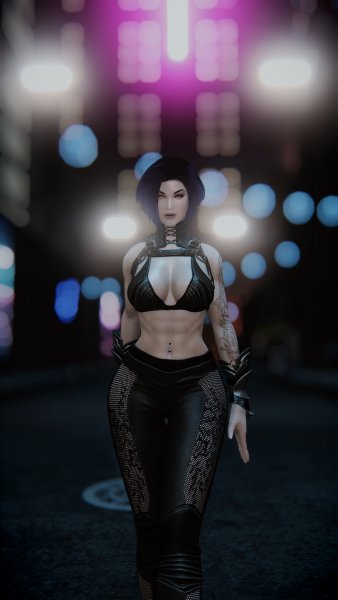 Cyberpunk пресет