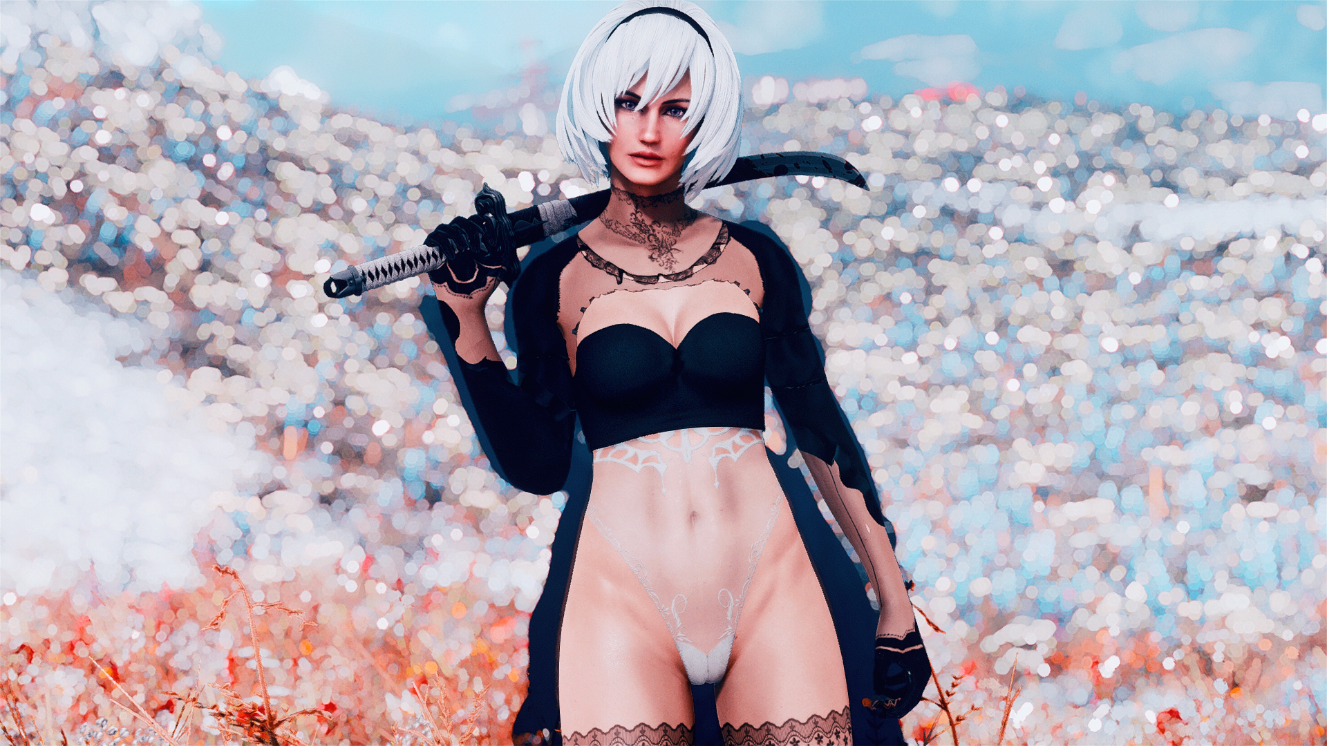 COCO 2B Wedding Outfit - (Fusion Girl - Atomic Beauty - CBBE) Rus