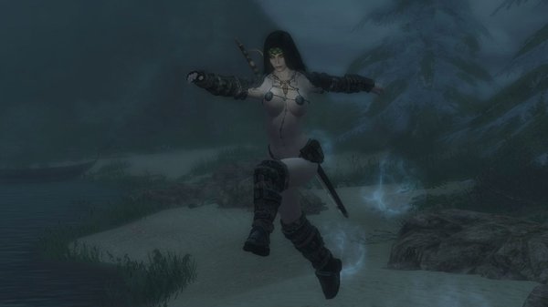 Нора в прыжке подкреплённого магией.. Сборка 4