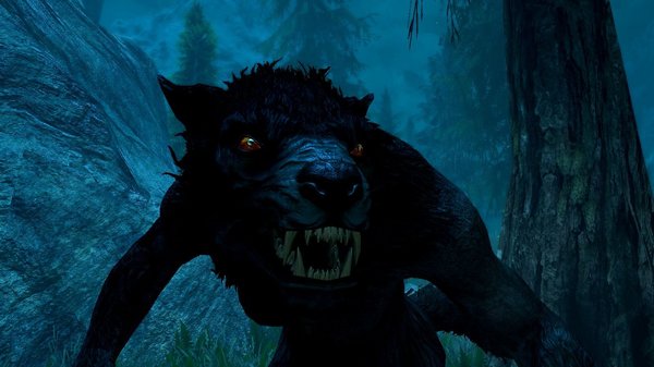 Дориана в звериной форме.. SkyrimSE (сборка 6.0)
