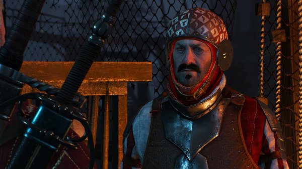 В стерео-наушниках.. ;) WITCHER III