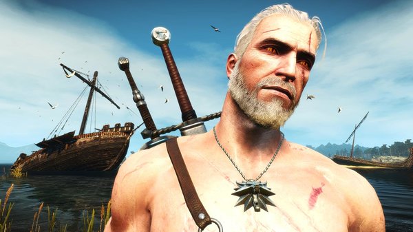 Чтоль голым Ведьмака не видели?! WITCHER III